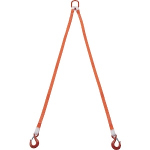 TRUSCO 2本吊ベルトスリングセット 25mm幅X1.5m 吊り角度60°時荷重0.86t(最大使用荷重1t) G25-2P15