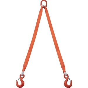 TRUSCO 2本吊ベルトスリングセット 50mm幅X1.5m 吊り角度60°時荷重2.58t(最大使用荷重3t) 2本吊ベルトスリングセット 50mm幅X1.5m 吊り角度60°時荷重2.58t(最大使用荷重3t) G50-2P15
