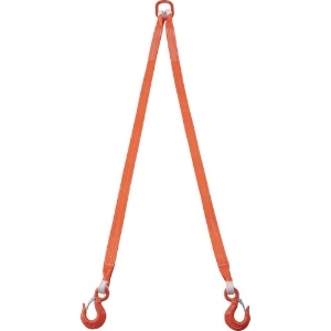 TRUSCO 2本吊ベルトスリングセット 50mm幅X2m 吊り角度60°時荷重2.58t(最大使用荷重3t) 2本吊ベルトスリングセット 50mm幅X2m 吊り角度60°時荷重2.58t(最大使用荷重3t) G50-2P20