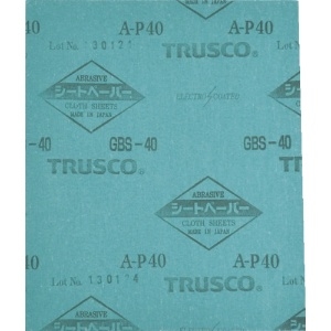 TRUSCO シートペーパー #100 5枚入 GBS-100-5P