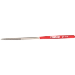 TRUSCO ダイヤモンドヤスリ 鉄工用 10本組 三角 GK-10-S