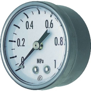 長野 小型圧力計 圧力レンジ(MPa):0〜0.1 GK25-161-0.1MP