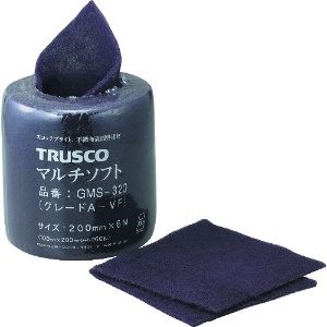 TRUSCO マルチソフト #320相当 200mmX6m マルチソフト #320相当 200mmX6m GMS-320