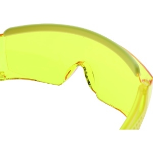 TRUSCO 一眼型セーフティグラス 上ひさしサイド付 黄 一眼型セーフティグラス 上ひさしサイド付 黄 GS-180N 画像4
