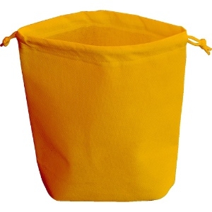 TRUSCO 不織布巾着袋 A4サイズ マチあり オレンジ 10枚入 不織布巾着袋 A4サイズ マチあり オレンジ 10枚入 HSA4-10-OR
