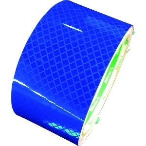 日東エルマテ 高輝度プリズム反射テープ 45mm×5m ブルー 高輝度プリズム反射テープ 45mm×5m ブルー HTP-45B