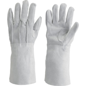 TRUSCO 牛床革手袋 袖長タイプ フリーサイズ 牛床革手袋 袖長タイプ フリーサイズ JT-5L