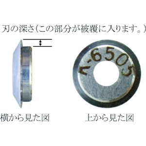 IDEAL リンガー 替刃 適合電線(mm):被覆厚0.15〜 リンガー 替刃 適合電線(mm):被覆厚0.15〜 K-6493