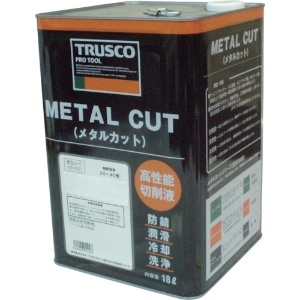 TRUSCO メタルカット エマルション高圧対応油脂型 18L MC-16E