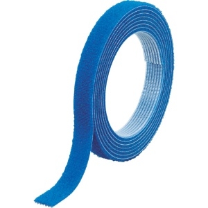 TRUSCO マジックバンド[[R下]]結束テープ両面 幅10mmX長さ10m青 マジックバンド[[R下]]結束テープ両面 幅10mmX長さ10m青 MKT-10100-B
