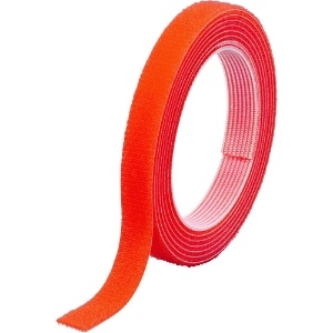 TRUSCO マジックバンド[[R下]]結束テープ両面幅10mm長さ1.5mオレンジ マジックバンド[[R下]]結束テープ両面幅10mm長さ1.5mオレンジ MKT-1015-OR