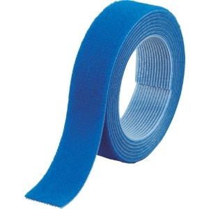 TRUSCO マジックバンド[[R下]]結束テープ両面 幅20mm長さ1.5m青 マジックバンド[[R下]]結束テープ両面 幅20mm長さ1.5m青 MKT-2015-B