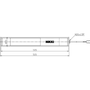 日機 防水型LED照明灯 12W AC100〜240V 防水型LED照明灯 12W AC100〜240V NLL18CG-AC 画像2