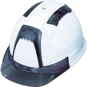 トーヨーセフティ TOYO 通気孔付きヘルメット(白) TOYO 通気孔付きヘルメット(白) NO.390F-OTSS-W