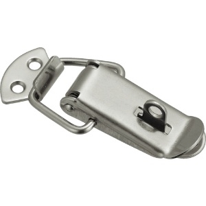 TRUSCO パッチン錠 鍵穴付タイプ・スチール製 (4個入) P-20