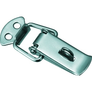 TRUSCO パッチン錠 鍵穴付タイプ・ステンレス製 (4個入) パッチン錠 鍵穴付タイプ・ステンレス製 (4個入) P-21SUS