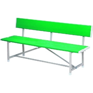 ノーリツ ベンチ(背付) 緑 ベンチ(背付) 緑 RBA-1500