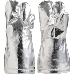 TRUSCO 遮熱保護具3本指手袋 フリーサイズ 遮熱保護具3本指手袋 フリーサイズ SLA-T3