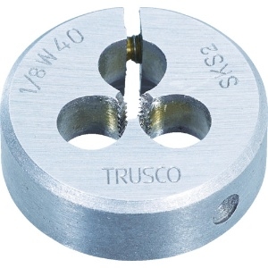 TRUSCO 丸ダイス SKS ウィット 38径 5/8W11 丸ダイス SKS ウィット 38径 5/8W11 T38D-5/8W11