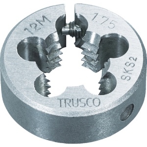 TRUSCO 丸ダイス 並目 75径 M36X4.0(SKS) T75D-36X4.0