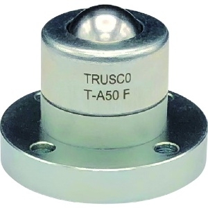 TRUSCO ボールキャスター 切削加工品 フランジタイプ T-A50F