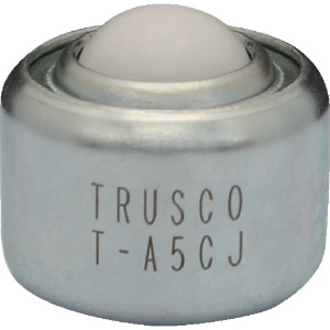 TRUSCO ボールキャスター プレス成型品上向用 樹脂製ボール ボールキャスター プレス成型品上向用 樹脂製ボール T-A5CJ