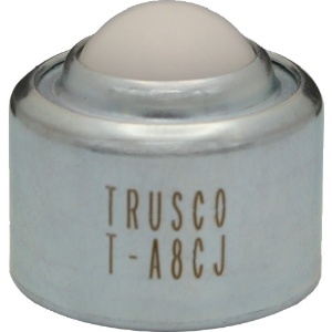 TRUSCO ボールキャスター プレス成型品上向用 樹脂製ボール ボールキャスター プレス成型品上向用 樹脂製ボール T-A8CJ