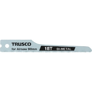 TRUSCO バイメタル製エアソー替刃 90mmX18山 10枚入 バイメタル製エアソー替刃 90mmX18山 10枚入 TAB-18-10P