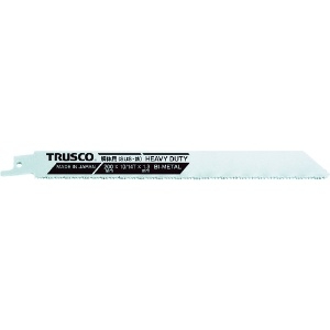 TRUSCO 解体用バイメタルセーバーソーブレード(厚刃タイプ) 160幅X1.3mm厚 10/14山 5枚入 TBSH-160-1014-5P