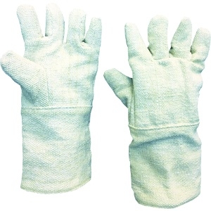 TRUSCO 生体溶解性セラミック耐熱手袋 5本指タイプ 生体溶解性セラミック耐熱手袋 5本指タイプ TCAT5-A