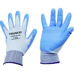 TRUSCO 耐切創手袋 18G ポリウレタンコーティング XSサイズ 耐切創手袋 18G ポリウレタンコーティング XSサイズ TCRG18-XS