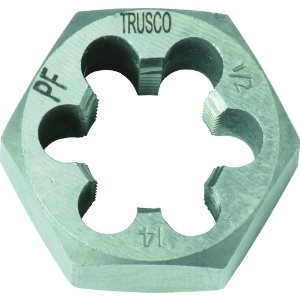 TRUSCO 六角サラエナットダイス PF1/2-14 TD6-1/2PF14