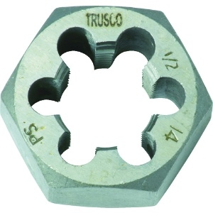 TRUSCO 六角サラエナットダイス PS1/2-14 TD6-1/2PS14