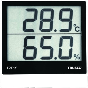 TRUSCO デジタル温湿度計 デジタル温湿度計 TDTHY