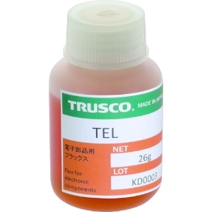 TRUSCO 電子部品用はんだフラックス 30CC 電子部品用はんだフラックス 30CC TEL30