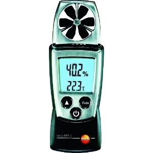 テストー ポケットラインベーン式風速計 TESTO410-2温湿度計付 TESTO410-2