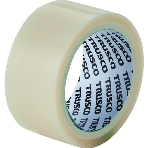 TRUSCO 5mフッ素樹脂粘着テープ 厚み0.08mm 幅10mm 乳白色 5mフッ素樹脂粘着テープ 厚み0.08mm 幅10mm 乳白色 TFJ-08-10-5M