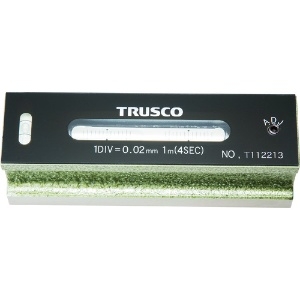 TRUSCO 平形精密水準器 B級 寸法150 感度0.02 平形精密水準器 B級 寸法150 感度0.02 TFL-B1502
