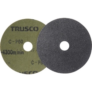 TRUSCO ディスクペーパー4型 Φ100X15.9 #60 (10枚入) ディスクペーパー4型 Φ100X15.9 #60 (10枚入) TG4-60