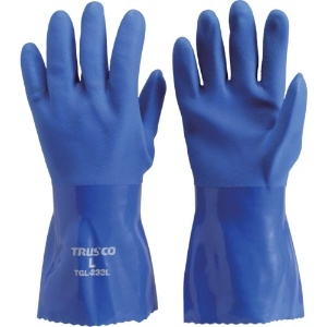 TRUSCO 耐油ビニール手袋 ロングタイプ Lサイズ 耐油ビニール手袋 ロングタイプ Lサイズ TGL-233L