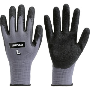 TRUSCO グリップフィット手袋 天然ゴム Lサイズ TGL-250L