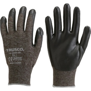 TRUSCO 【生産完了品】カラーニトリル背抜き手袋 デジカモグリーン L TGL-3000SP-AM-L