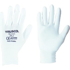 TRUSCO 【生産完了品】ナイロン手袋PU手のひらコート(10双入)S TGL-3131-10P-S