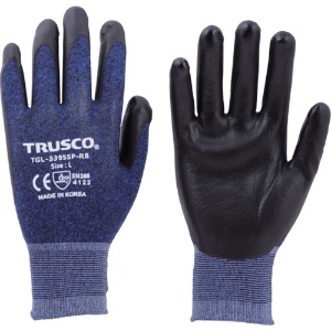 TRUSCO 【生産完了品】カラーニトリル背抜き手袋 ロイヤルブルー L TGL-3395SP-RB-L