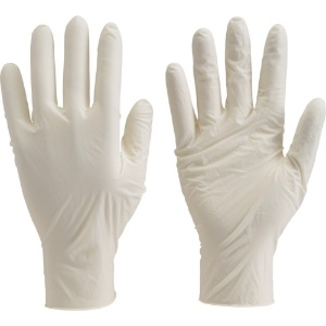 TRUSCO 使い捨て極薄手袋  L ホワイト (100枚入) 使い捨て極薄手袋  L ホワイト (100枚入) TGL-493L
