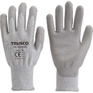 TRUSCO グラスファイバー手袋PU手のひらコート S グラスファイバー手袋PU手のひらコート S TGL-5232Z-A-S