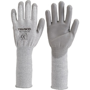 TRUSCO グラスファイバー手袋PU手のひらコートロング L TGL-5232ZL-A-L