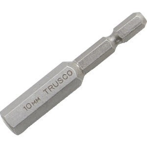 TRUSCO 六角ビット 65L 10.0mm 六角ビット 65L 10.0mm THBI-100