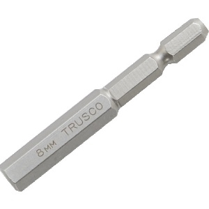 TRUSCO 六角ビット 65L 8.0mm 六角ビット 65L 8.0mm THBI-80