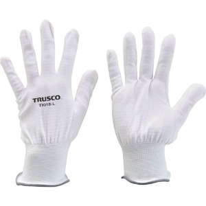 TRUSCO 超薄手 ノンコートインナー手袋 18ゲージ L 超薄手 ノンコートインナー手袋 18ゲージ L TIG18-L